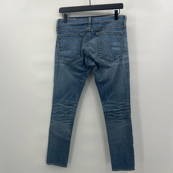 Rag & Bone Tomboy Jeans in West Village Womens 26 Blue Denim - Picture 3 of 7